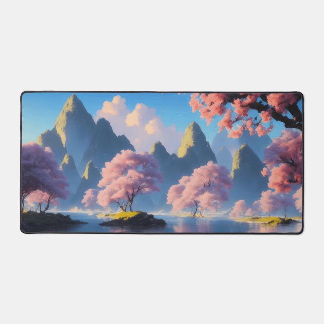 paysage lacustre de sakura (Recto)