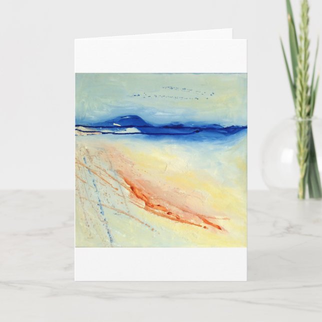 Paysage marin - Soulscape - carte de voeux (Devant)