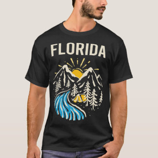 Paysage naturel vintage Floride TShirt