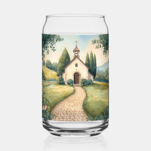 Paysage Pastel du Chemin de la Chapelle Cottagecor (Recto)