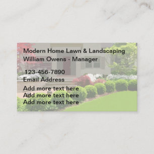 Paysage professionnel Cartes de visite modifiables