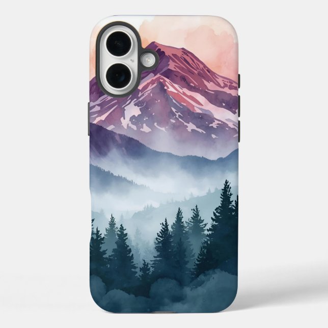 Paysage serein Coque - Aquarelle (Verso)