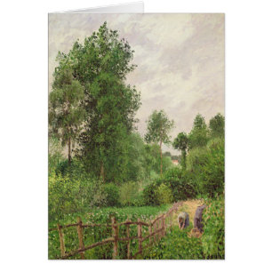 Paysage, temps gris a Eragny