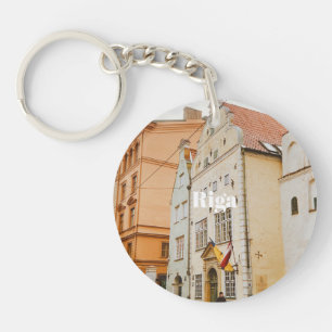 Paysage urbain de Riga Aimant photo flexible