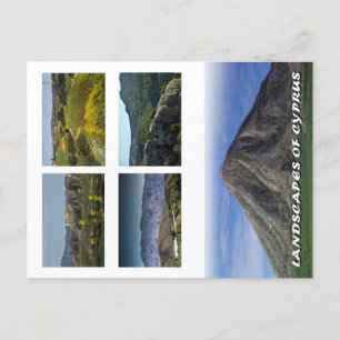 Paysages de Chypre carte postale