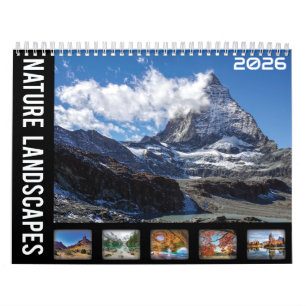 Paysages de Nature Calendrier 2026