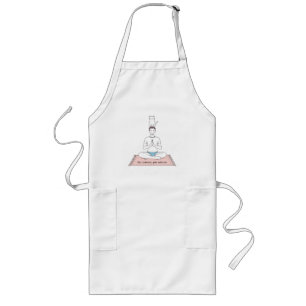 Paz Interior, Gato Exterior Long Apron