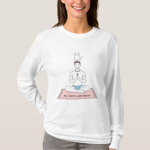 Paz Interior, Gato Exterior T-Shirt