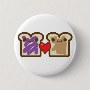pb and j 2 inch round button