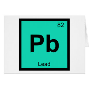 Pb - élément de symbole de Tableau périodique d