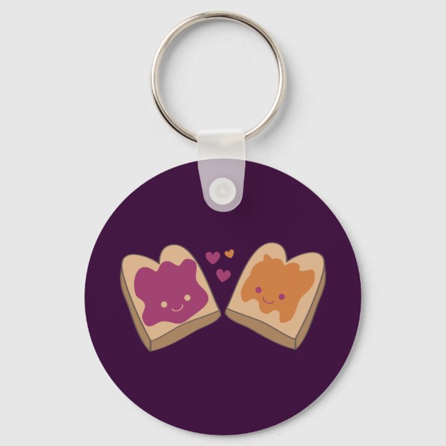 PB&J Compatibility Keychain (Front)