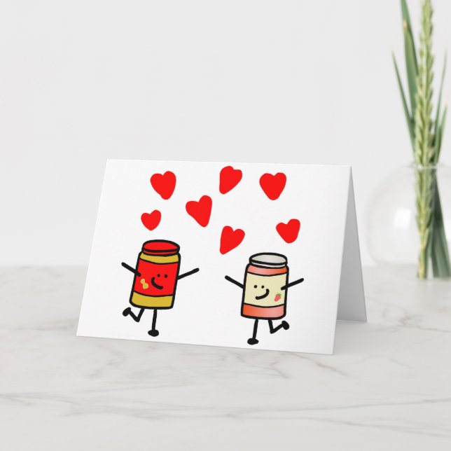 "PB&J Love" Card (Front)