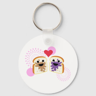 PB& J Love Keychain