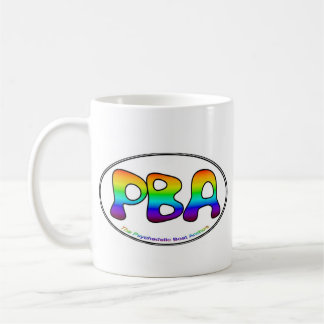 PBA White Oval 15oz Mug