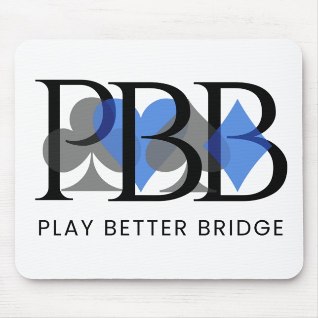 PBB Mouse Pad - Blue (Front)