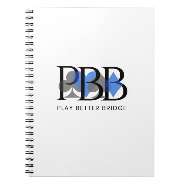 PBB Notebook - Blue (Front)