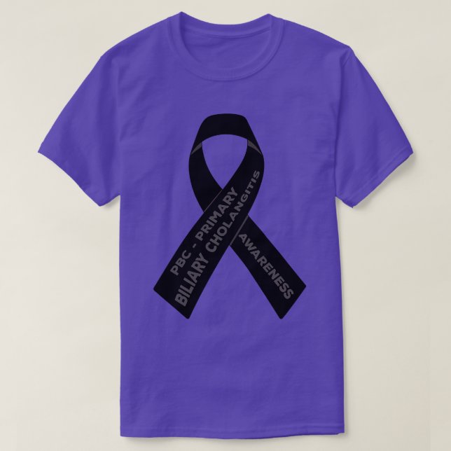 PBC Primary Biliary Cholangitis T-Shirt (Design Front)