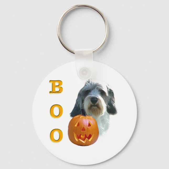 PBGV Boo Keychain (Front)