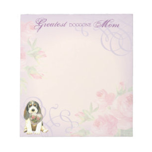 PBGV Heart Mom Notepad