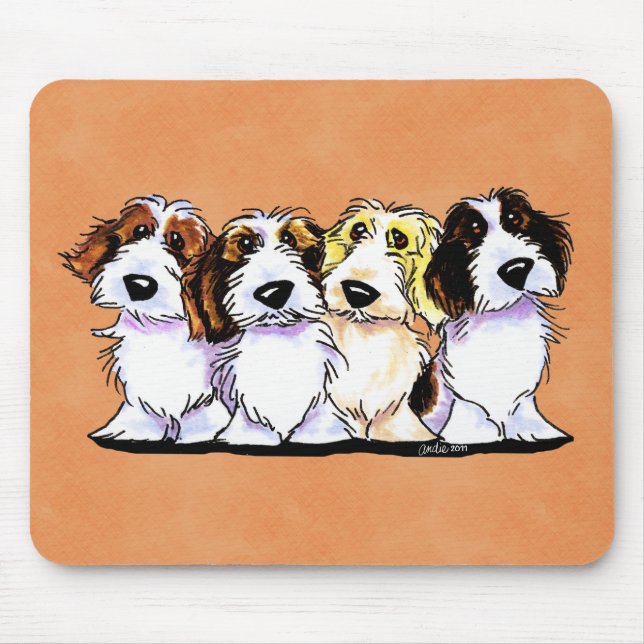 PBGV Pals Mouse Pad (Front)