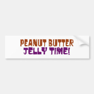 Pbj Time Bumper Sticker
