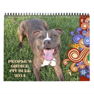 PBRC's People's Choice Pit Bull Calendar 2014
