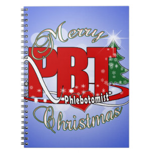 PBT CHRISTMAS PHLEBOTOMIST LABORATORY NOTEBOOK