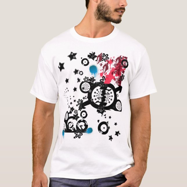PBtshirt (4), PBtshirt (4), PBtshi... - Customized T-Shirt (Front)