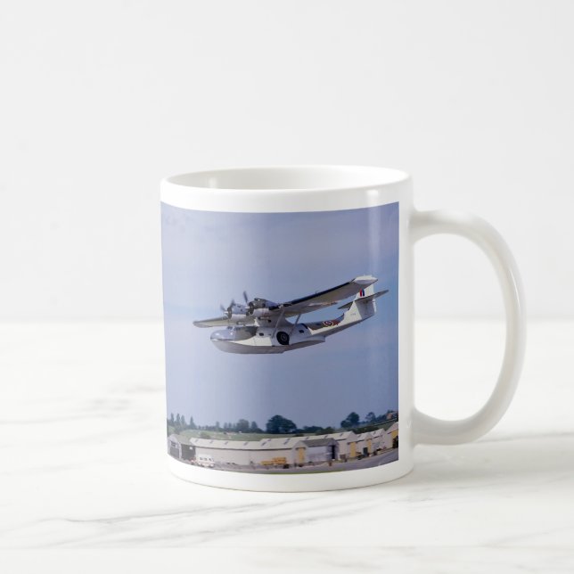 PBY, 5A Catalina, World War II reconnaissance flyi Coffee Mug (Right)