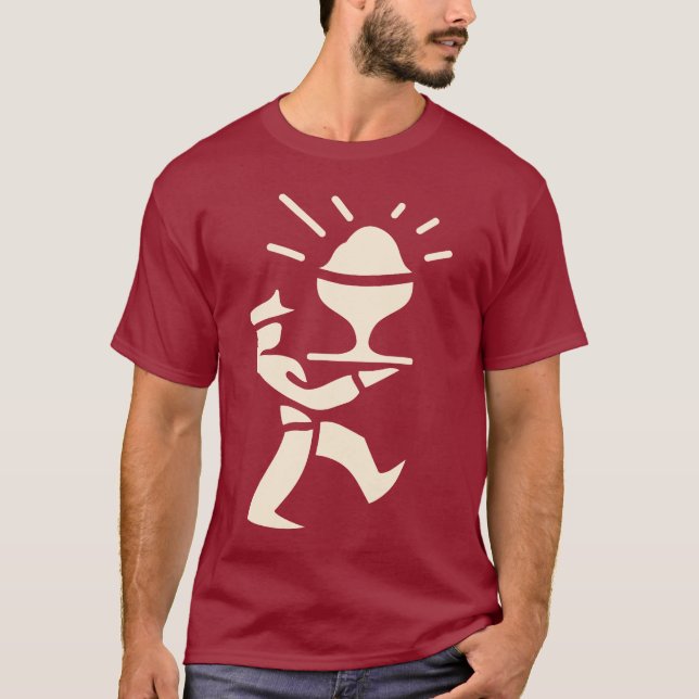 PC Cream Man (crisp) T-Shirt (Front)