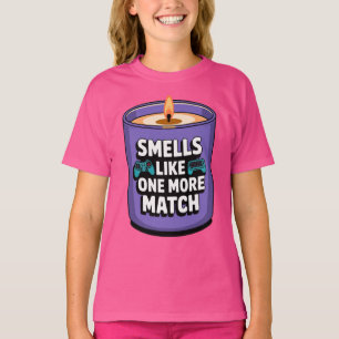 Pc gamer gift candle T-Shirt Gamer Humor Tee