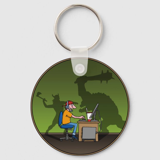 PC Gamer Keychain (Front)