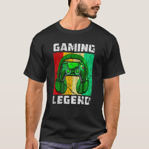 Pc Gaming Legend  Son Brother Video Games Teen Gam T-Shirt