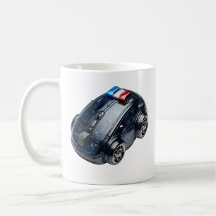PC Mouse–Car: Police Vehicle Coffee Mug