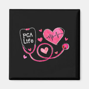 Pca Life Valentine Heart Stethoscope  Magnet