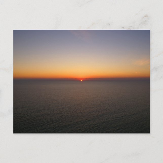 PCB Sunset Wish You Were Here Postcard (Front)