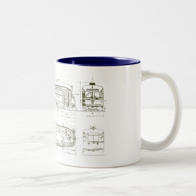 PCC Blueprint Mug - White Background (Right)
