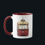 PCC Front and Back Mug (updated)<br><div class="desc">An updated version of our classic TTC PCC front-and-back mug,  with a maroon handle and interior.</div>