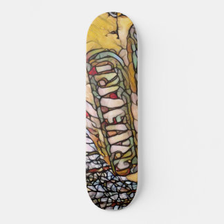 PCC Graveyard Stain Glass Skateboard