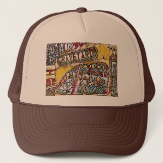 PCC Graveyard Stain Glass Trucker Hat