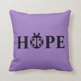 PCDH19 Alliance "Hope" Throw Pillow