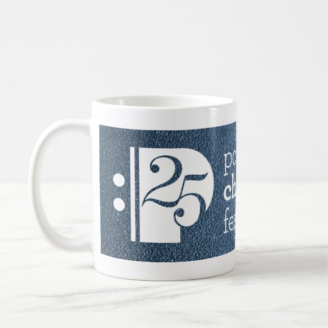 PCMF 25th Anniversary Mug (Left)