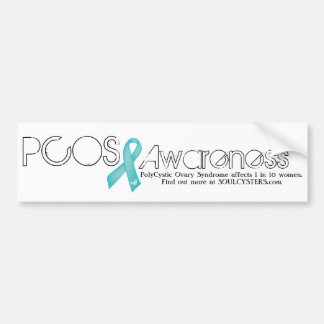 PCOS Awareness Bumper Stick- Benefits our IVF fund Sticker