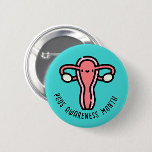 PCOS Awareness Month 2 Inch Round Button