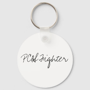 PCOS Fighter Keychain