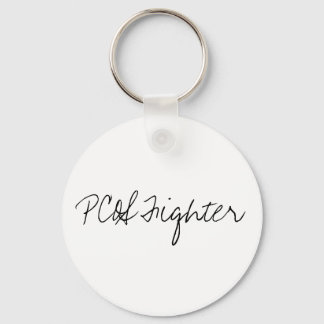 PCOS Fighter Keychain