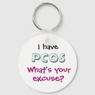 PCOS Keychain