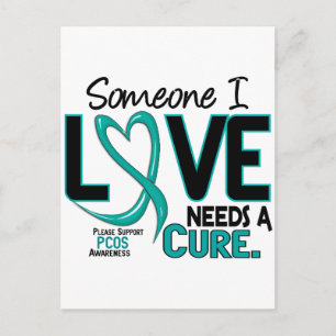 PCOS Needs A Cure 2 Postcard