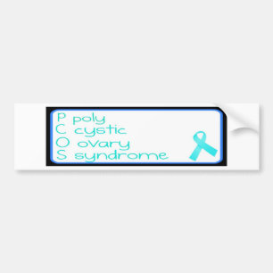 PCOS Simple Bumber Sticker