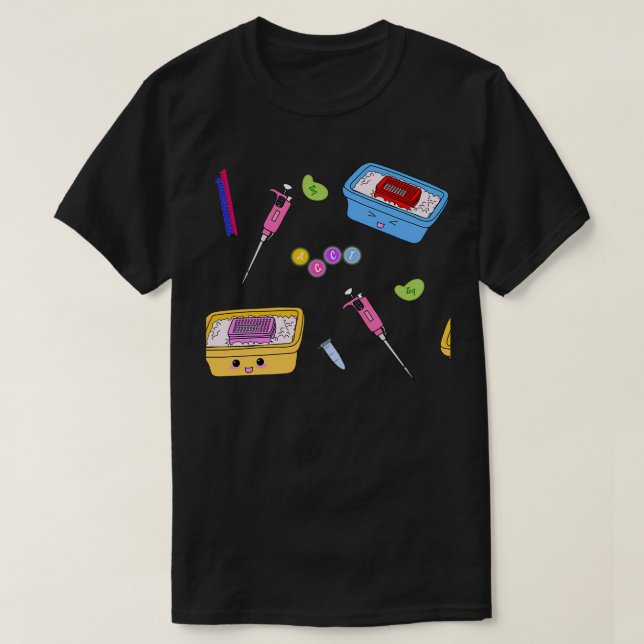 PCR Pattern T-Shirt (Design Front)